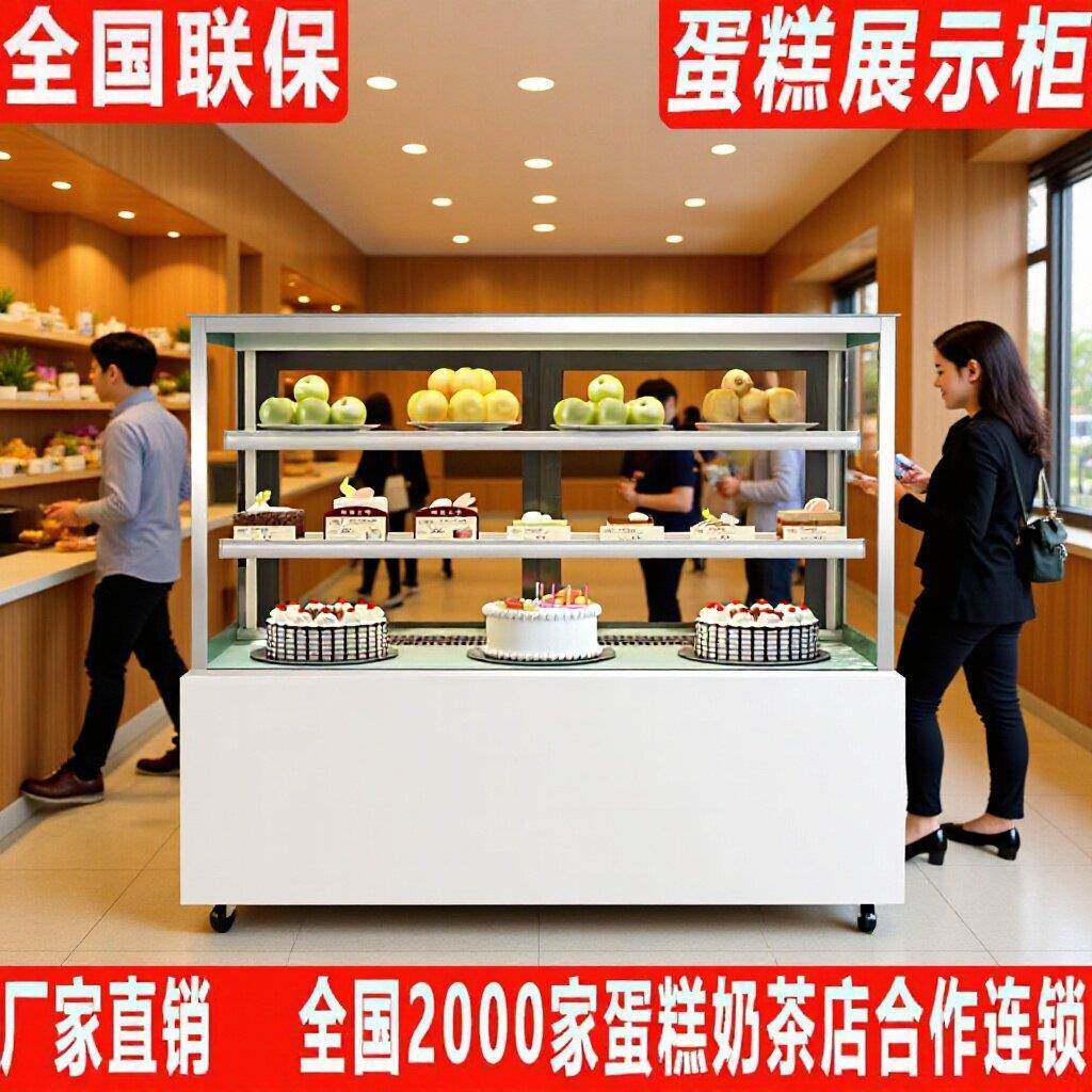 商用冷藏蛋糕柜展示柜水果熟食甜品柜点菜柜糕点立式保鲜冷柜冰柜