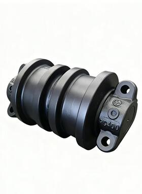 双边支重轮PC400,PC500，托轮齿圈引导轮链条履带涨紧总成