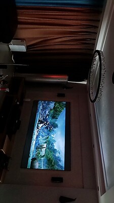 PerfecTisan钉子科技抗光幕布怎么样?用后2周感受![问题大反馈]