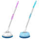 家用无线充电式 电动清洁自动旋转伸缩杆干湿两用擦车擦窗户机