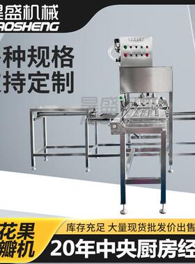 小青桔连续式分瓣机冲压式无花果分六瓣的设备全自动果蔬切瓣机
