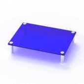 收纳小桌展示节约空间好看美观大方亚克力四脚摆放放置精品精致雅