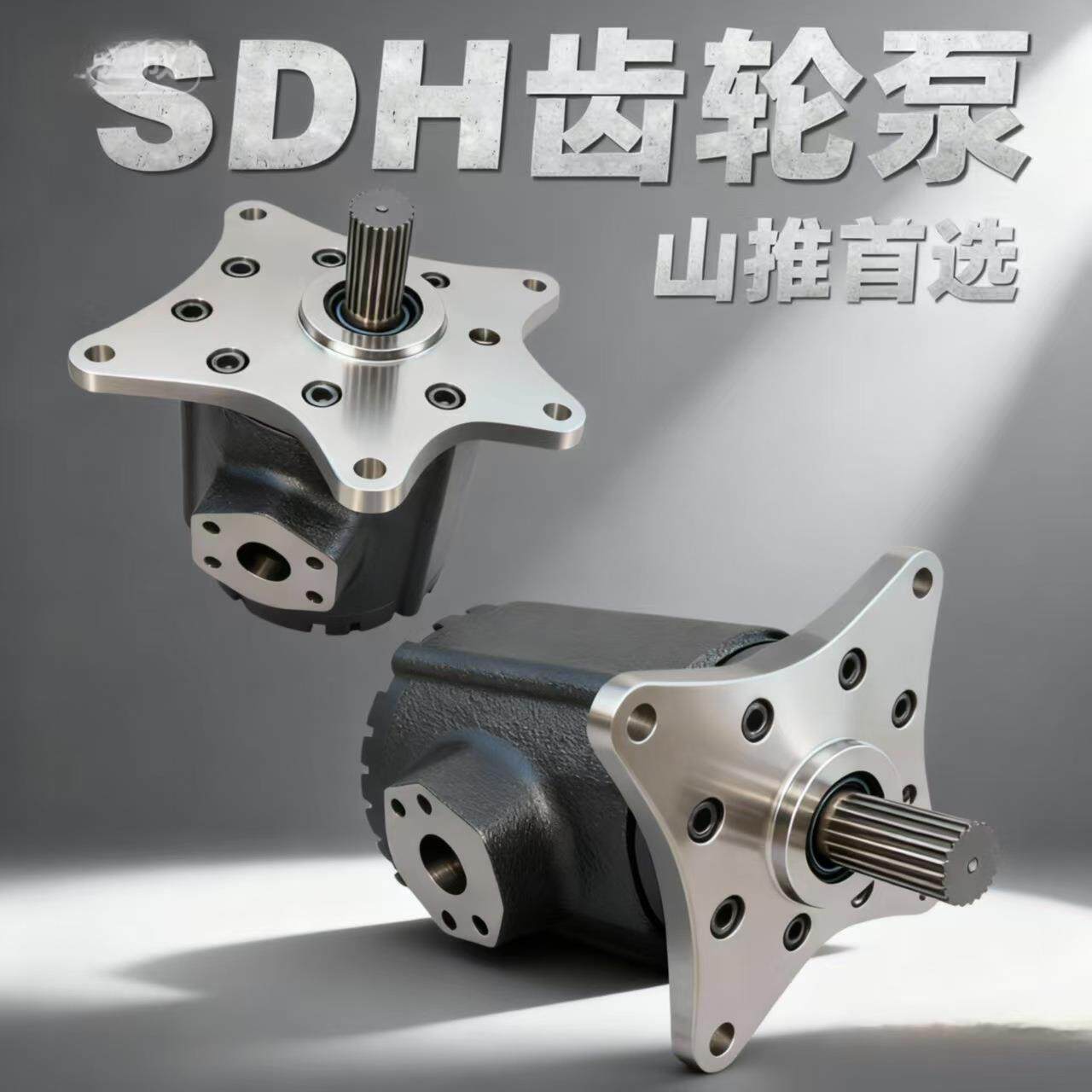 SDH齿轮油泵CBW6系列大排量液压泵转向泵小型齿轮泵供应 - 实物图