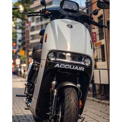 适用九号Mmax110E100E80/Nzmix/F90M85cM95c装饰电动车车头反光贴