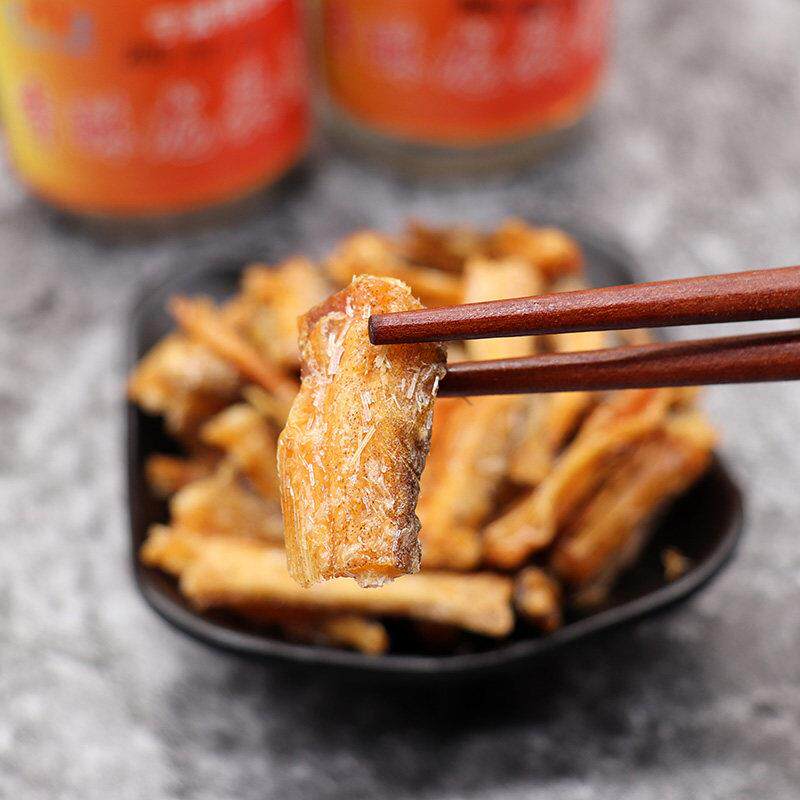 新货宁波特产咸下饭菜即食香酥龙头鱼70g豆腐鱼干休闲海鲜小吃龙