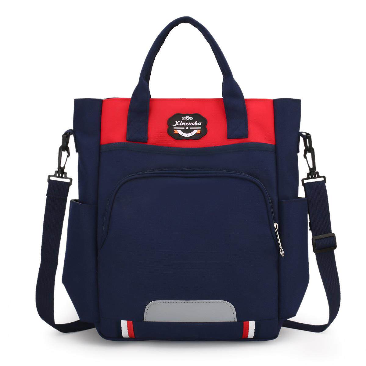 课外补习专用包初中生大容量手提袋a4文件帆布小学生拎书资料收纳