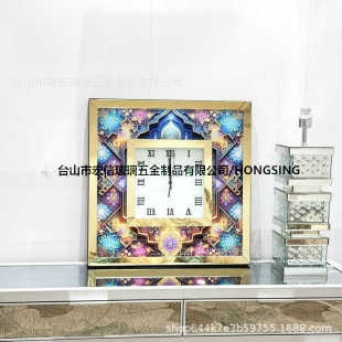 钟表客厅轻奢现代简约家用餐厅时钟挂墙个性 饰挂钟 创意时尚 网红装