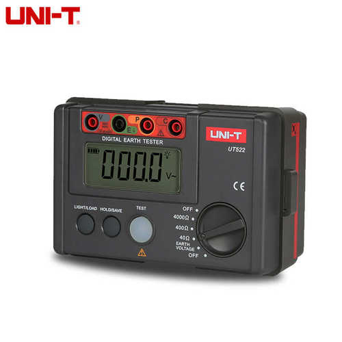 接地电阻测试仪优利德UT521 522数字电阻导通电气安规接地电阻表