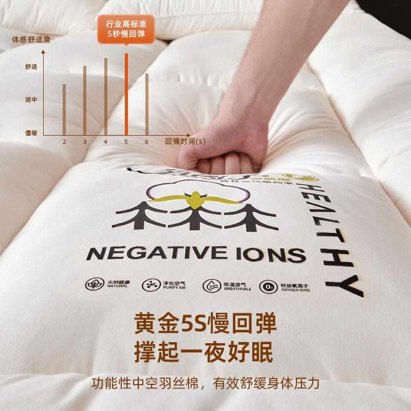 【超1千回头客】超厚大豆纤维床垫软垫超舒适家用单双人学生宿舍