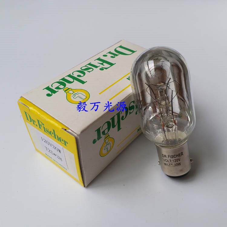 NIKON尼康显微镜灯泡120V30W双触点/半面镀水银