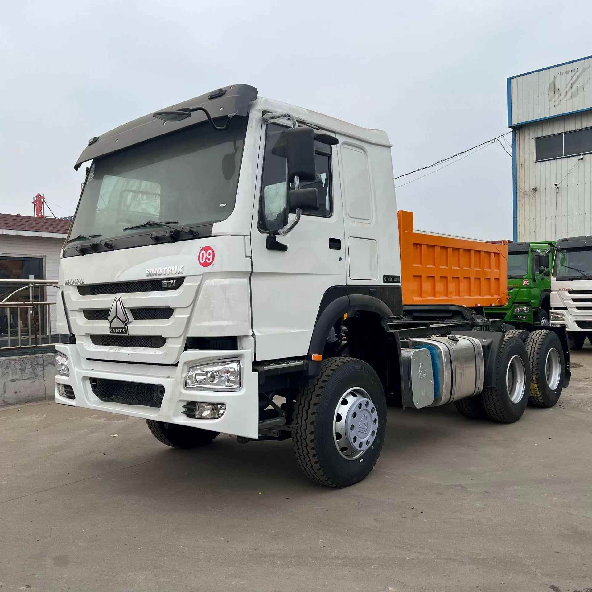 陕汽德龙SHACMAN6X4牵引车430马力欧二欧三跨境销售非洲HOWO卡车