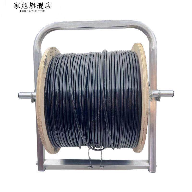 热销光纤皮线可折叠放线架网线带电源专用金属放线神器网线架子拉
