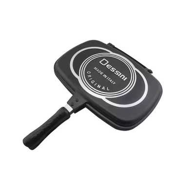 double fry pan双面煎锅双面烤盘NONSTICK32-36-42-40cm