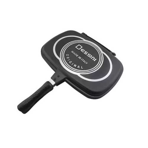double fry pan双面煎锅双面烤盘NONSTICK32-36-42-40cm