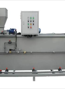 不锈钢全自动PAM加药装置污水处理加药机三腔三箱加药絮凝剂干粉