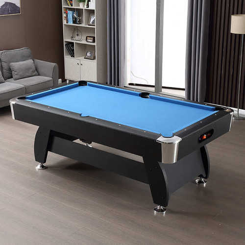 室内运动 家用成人7尺大号台球桌 美式黑八桌球台 Pool table