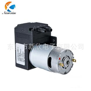 静音555抽E18 微型真空泵隔膜直流气泵12V24V充气泵负压真空包装