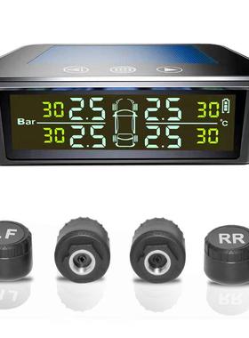 新款触T摸18458太能胎压监测器PMS胎压监测器视角无线胎压检全阳