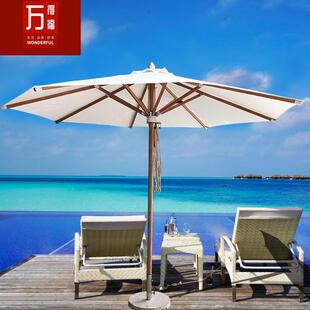 遮阳伞户外伞庭院伞花园露台大太阳伞户外商用室外高端休闲罗马伞