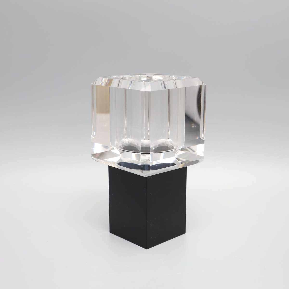 现代轻奢水晶蓝色小花瓶花器摆件电视柜样板间客厅茶几家居装饰品,家居饰品,花瓶,淘宝优惠券,粉丝福利购,淘宝优惠卷