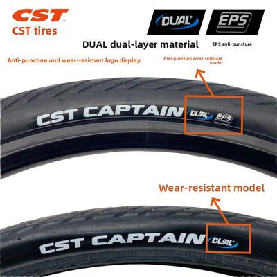 Cst正鑫26 27.5英寸山地车半大梁内外胎X1.5 1.75耐刺耐磨C1698