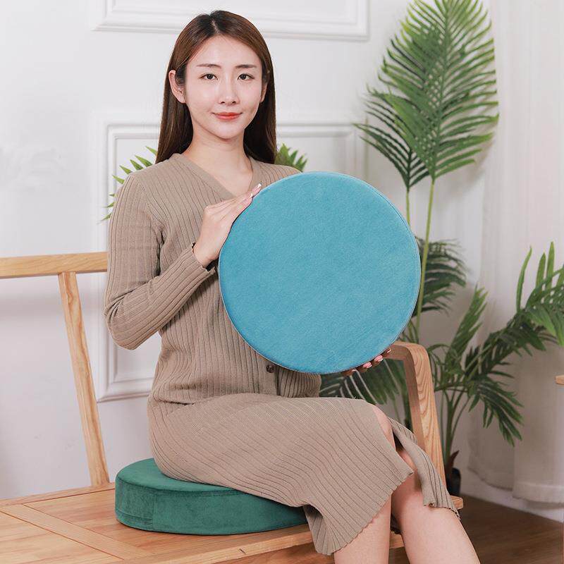 天鹅绒圆形坐垫圆座垫海绵垫打坐拜佛蒲团垫冬季丝绒座椅垫子垫