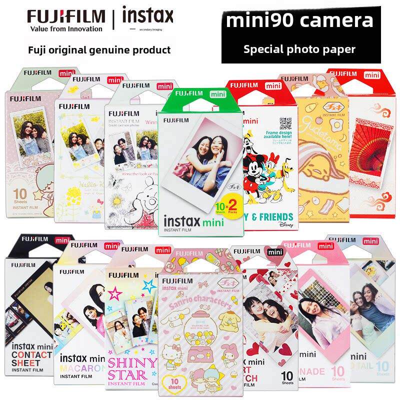 拍立得相纸白边3寸迷你minise 99 7 8 9 11 12 25 40 90 相机通用