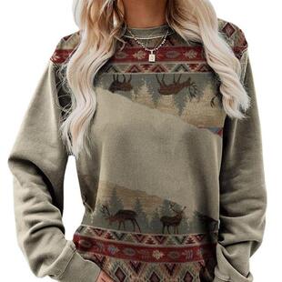 top hoodie for women clothing Long sleeved