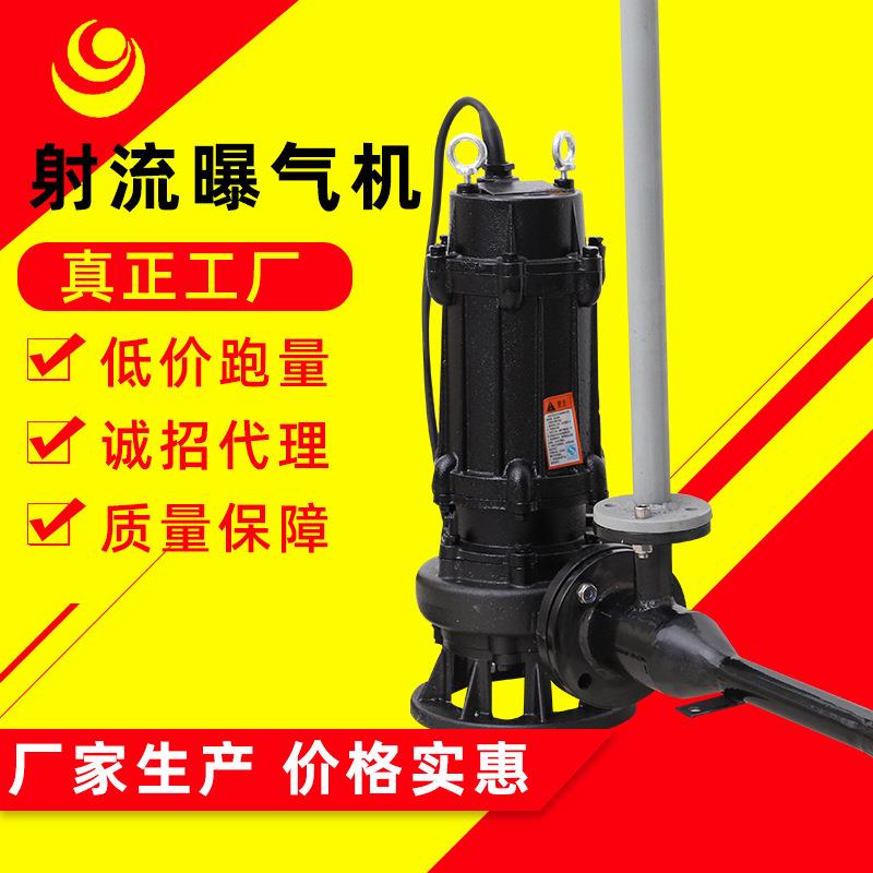 QSB潜水射流曝气机深水自吸式射流潜水曝气机射流曝气机建成