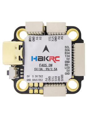 HAKRCF405MiniDJI飞控双BEC气压计3-6S竞速穿越机