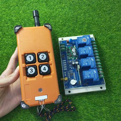 工控12V36V110v220V380V30A宽电压4路灯具水泵电机大棚抽水机开关