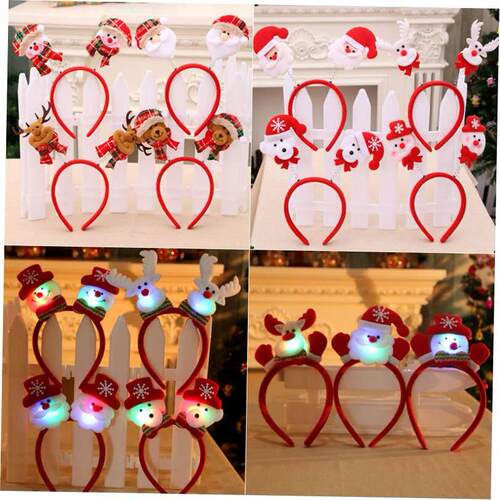 Christmas gift Christmas headband Headband decoration