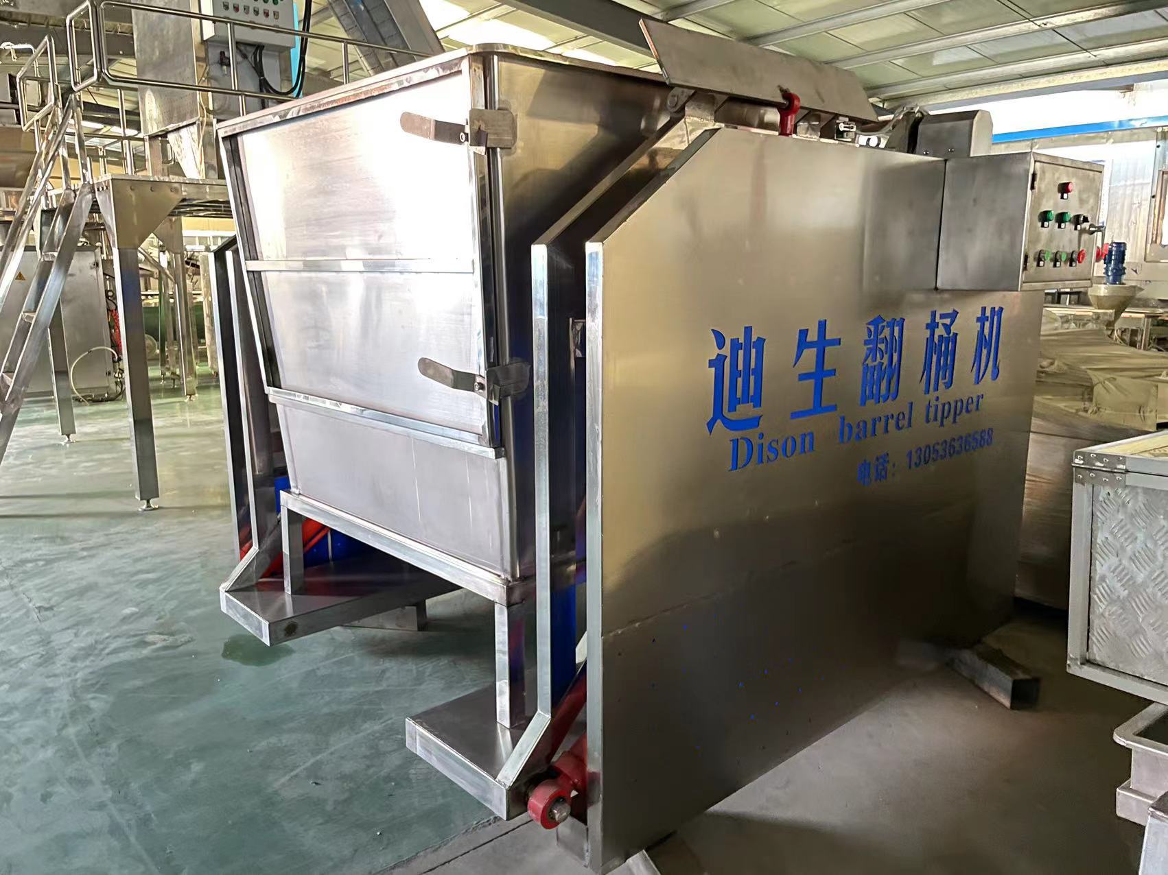 翻转机 全自动翻转机可翻转90度 工厂豆芽桶翻转设备源头厂家