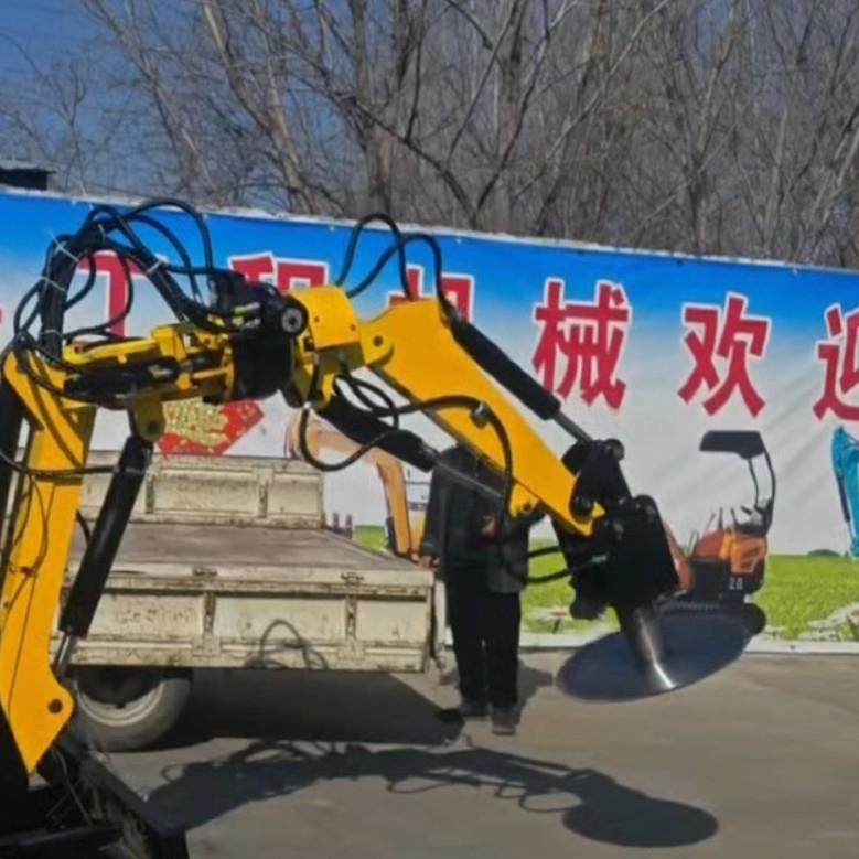 遥控电动挖掘机防爆矿用微挖工程用清理水库用隧道隧洞用钩机