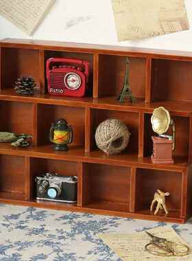 下拉式储柜阶书架组合抽SMW屉可移动桌面盒梯格抽多功能储物推物