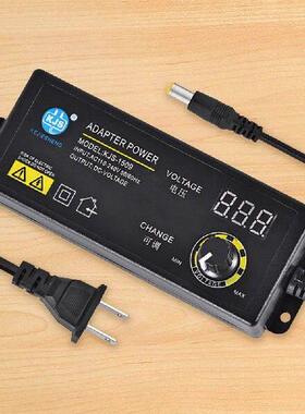 AC 110-240V To DC 3-24V Adjustable Power Supply 5.5x2.5mm