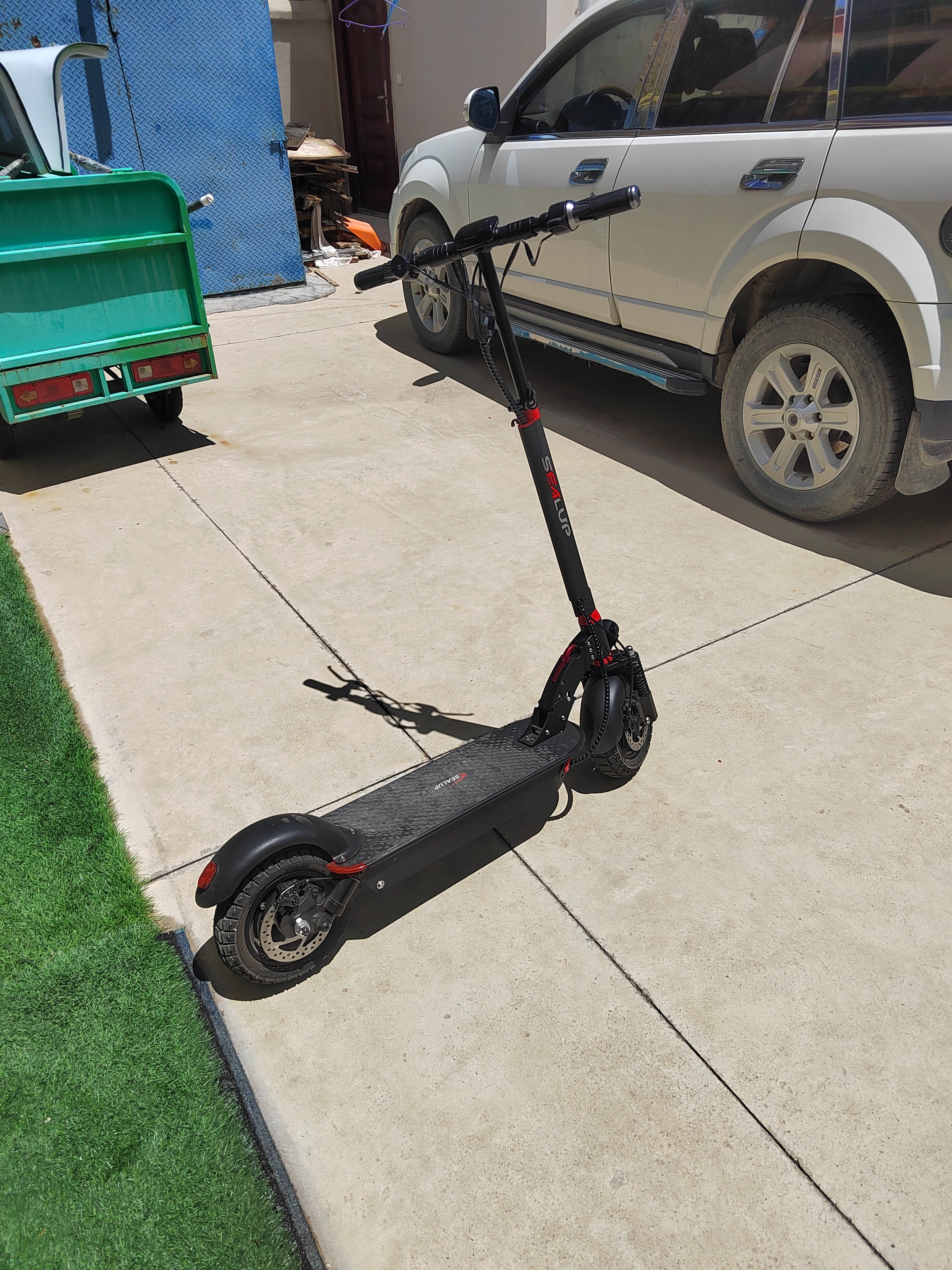 Электросамокат SEALUP Q15 500Вт, запас хода до 150км, NFC защита, складной городской самокат photo review