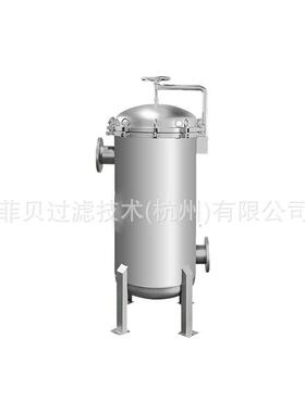 菲贝钢不式锈钢精密袋式滤器双相过22袋式过滤05材质摇臂吊环精密