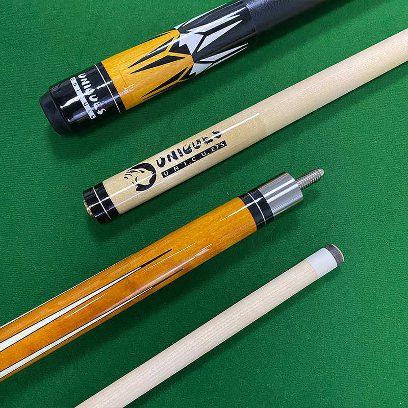 批发PC9005大头九球杆台球杆黑八英式斯诺克148cm两节桌球杆批发