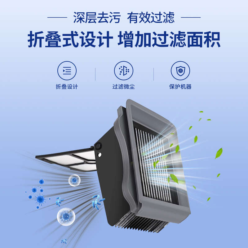 精品适配添可滚刷配件滤网芙万1.0/3.0/2.0lcd洗地机地面清洁液清