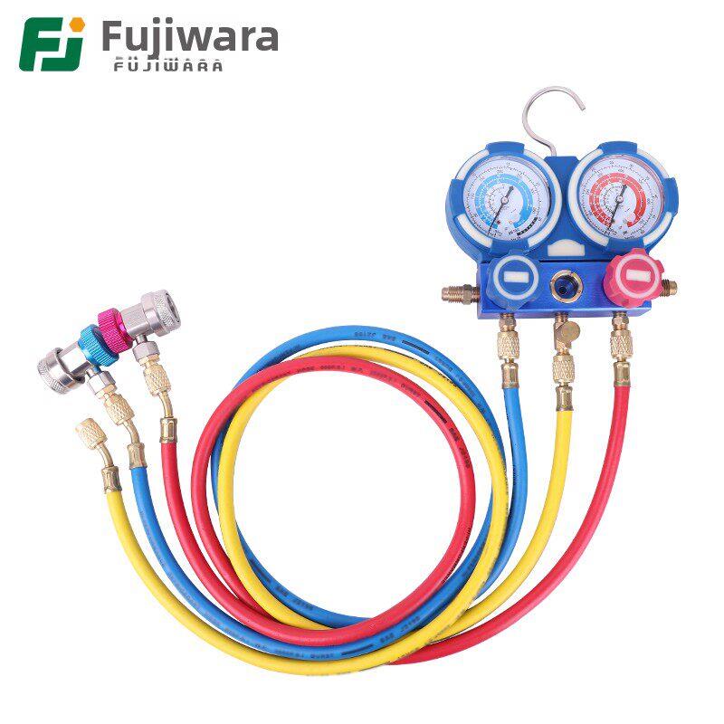 藤原汽车空调氟化物工具压力表R22/R410A制冷剂制冷剂制冷剂液体