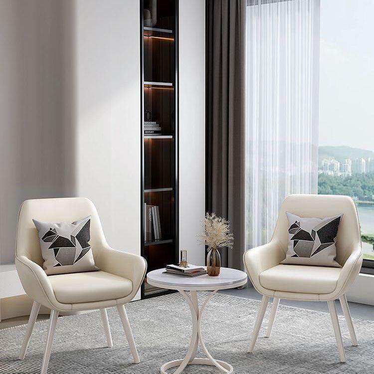 外茶几小圆桌家网红一桌休闲阳台桌椅三件套用户奶油二椅组合风格