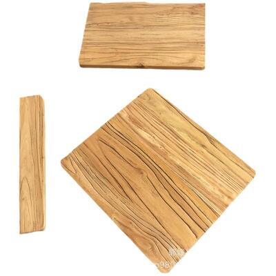 木板实木板整张原木桌面板长方形白蜡木榆木隔板飘窗板吧台板