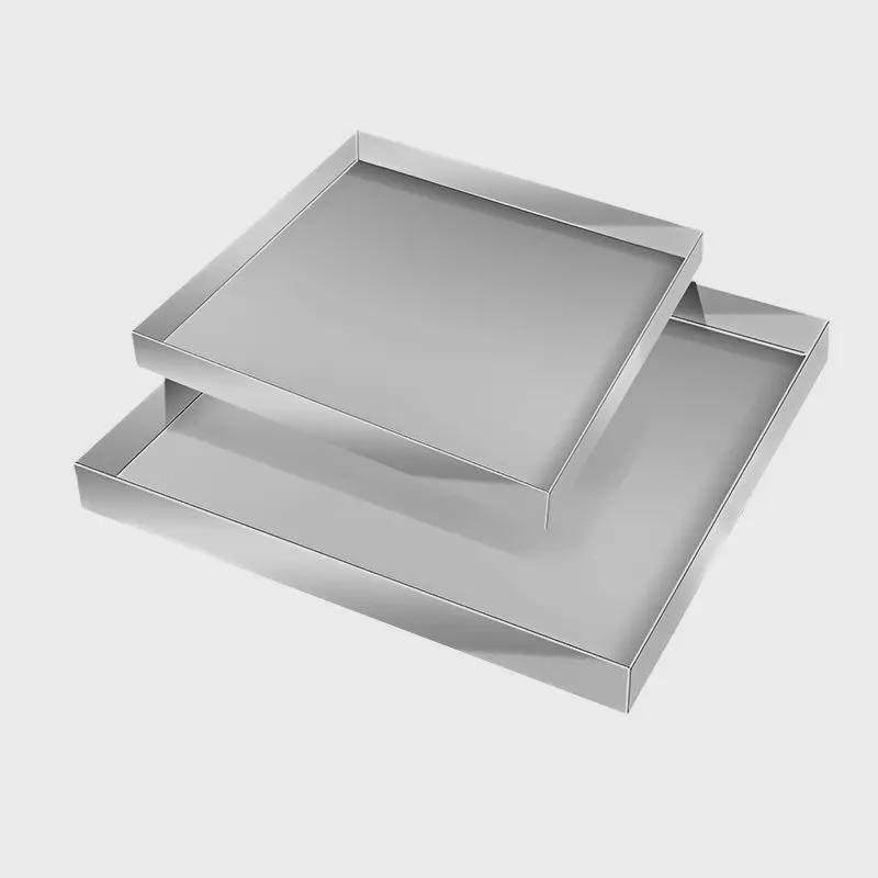 304不锈钢盘子接水盘正方形手工盘托盘接油盘特大置物盘,餐饮具,盘,淘宝优惠券,粉丝福利购,淘宝优惠卷
