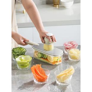 多功能擦丝器304不锈钢切菜神器土豆丝刨丝器擦丝器切片机家用厨