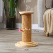 新款 猫架实剑爬麻猫窝一体通天柱不掉屑小型抓板柱跳台架子子猫木