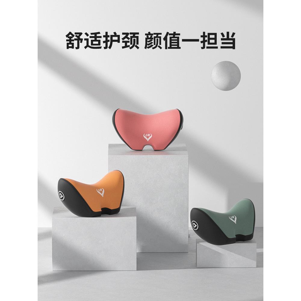 汽车头枕高档座椅一用0889对车脖靠子护颈枕腰套装车载枕头靠车内