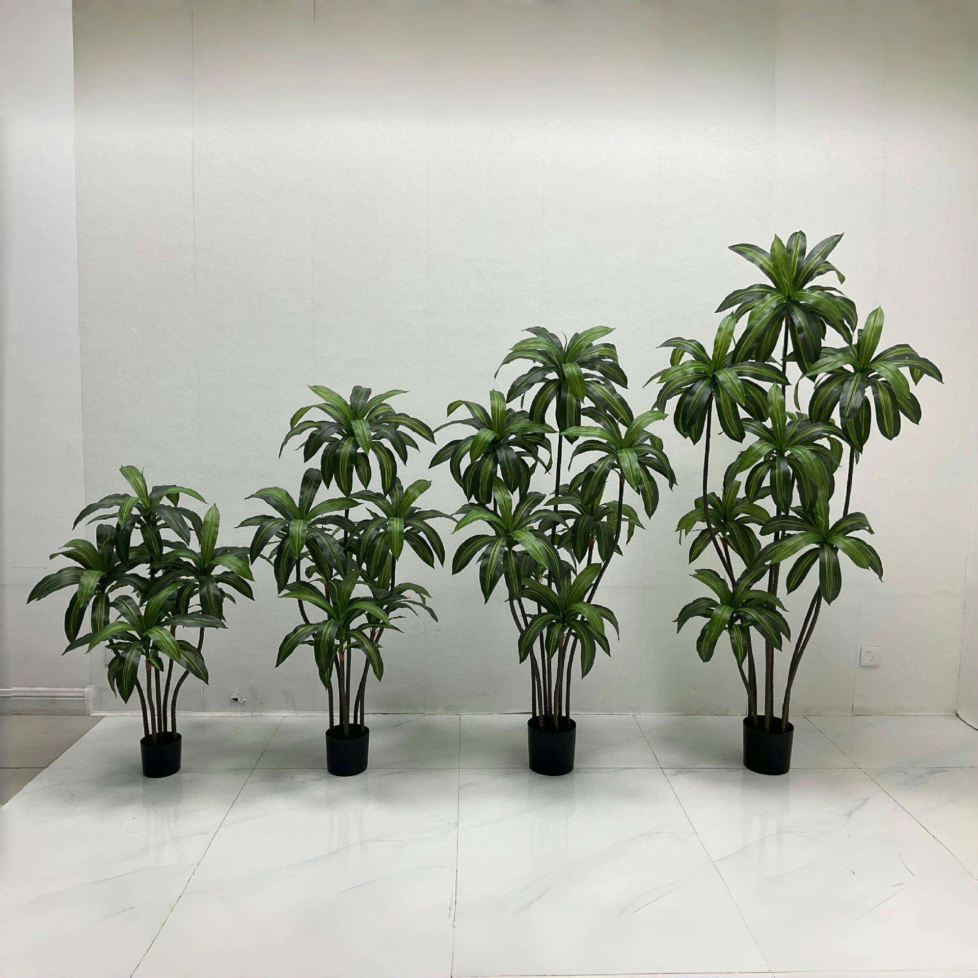 仿真绿植高端轻奢巴西木室内客厅装饰落地摆件仿生假植物盆栽造景