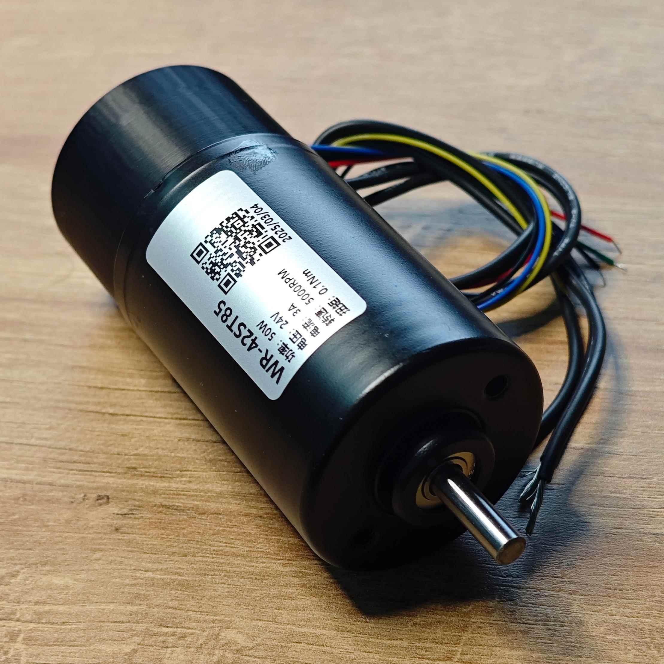 42mm 无刷伺服电机 24V 带编码器反馈 WR42ST85