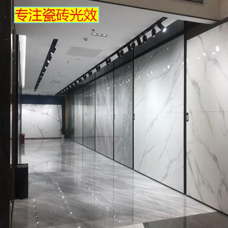 瓷砖服装店补光铲灯超亮商用LED射灯陶瓷店铺导轨灯cob展会轨道灯
